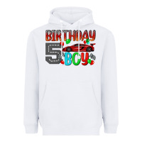 White birthday boy 5 Heavyweight Hoodie - BundleAndBundleShop
