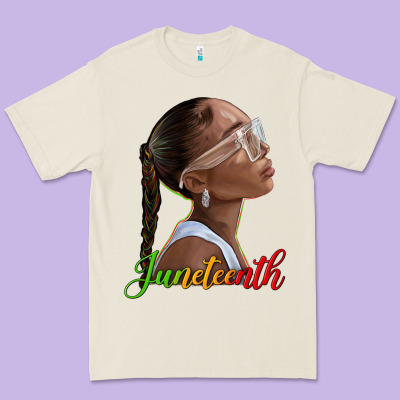 Premium Tee juneteenth black woman