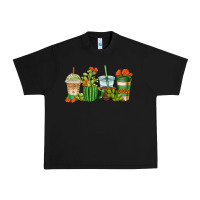 Black cactus coffee cups Urban Heavy Tee - AdoDesignShop