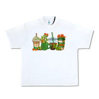 White cactus coffee cups Urban Heavy Tee - AdoDesignShop