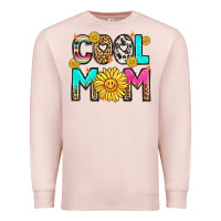 Pale Pink cool mom Premium Sweatshirt - LillyAllenDesigns