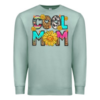 Seafoam cool mom Premium Sweatshirt - LillyAllenDesigns