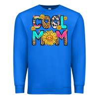 True Royal cool mom Premium Sweatshirt - LillyAllenDesigns