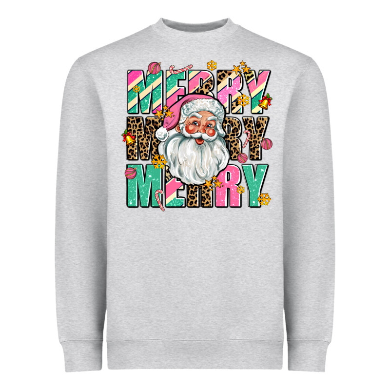 Merry Merry Merry Heavyweight Sweatshirt by AdoDesignShop | Teevron