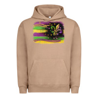 Pigment Burro mardi gras flag Urban Hoodie - CowGirlArtShop