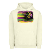 Pigment Pistachio mardi gras flag Urban Hoodie - CowGirlArtShop