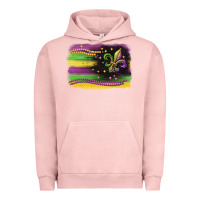 Pigment Salmon mardi gras flag Urban Hoodie - CowGirlArtShop