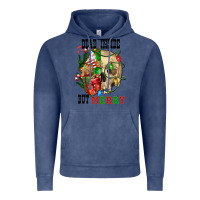 Vintage Denim Dead İnside But Merry Human Skull Vintage Hoodie - FaDigitalArtStudio