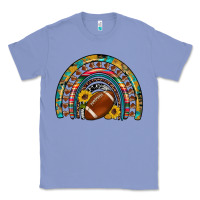 Colony Blue football rainbow Classic Tee - Artiststas