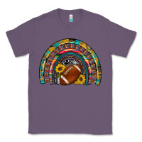 Lavender football rainbow Classic Tee - Artiststas