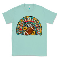 Seafoam football rainbow Classic Tee - Artiststas