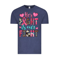 Vintage Denim her fight is our fight Vintage Tee - JahusDesignShop