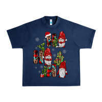Navy ho ho ho gnome Urban Heavy Tee - JahusDesignShop