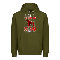 Army Green This Is My Christmas Pajama Shirt Premium Hoodie - Bettercallsaul