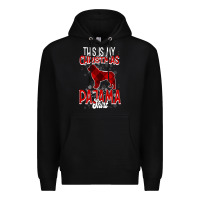 Black This Is My Christmas Pajama Shirt Premium Hoodie - Bettercallsaul