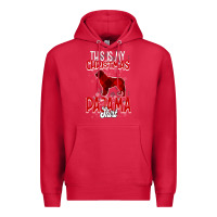 Cardinal This Is My Christmas Pajama Shirt Premium Hoodie - Bettercallsaul