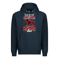 Navy This Is My Christmas Pajama Shirt Premium Hoodie - Bettercallsaul