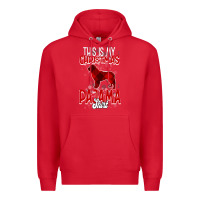 Red This Is My Christmas Pajama Shirt Premium Hoodie - Bettercallsaul