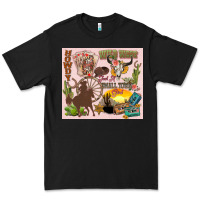 Black wild west western Premium Tee - Zillion Design Studio