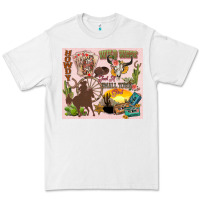 White wild west western Premium Tee - Zillion Design Studio