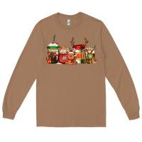 Toasted Coconut Reindeer Christmas Coffee Cups Long Sleeve Tee - Jasminsmagicworld