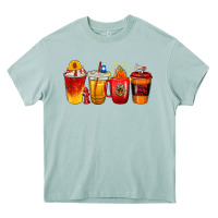 Arona firefighter coffee cups Heavy Core Tee - texasbilliewilder