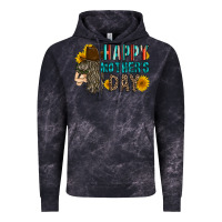 Cloud Black happy mothers day Vintage Hoodie - RacoonDesign