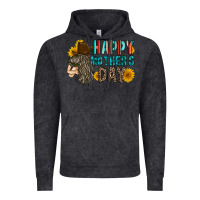 Vintage Black happy mothers day Vintage Hoodie - RacoonDesign