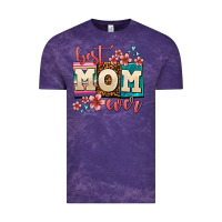 Cloud Purple best mom ever Vintage Tee - AdoDesignShop