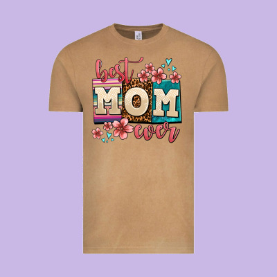 Best Mom Ever Vintage Tee Designed By Adodesignshop