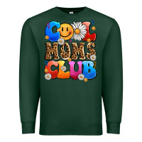 Sports Green cool moms club Premium Sweatshirt - LillyAllenDesigns