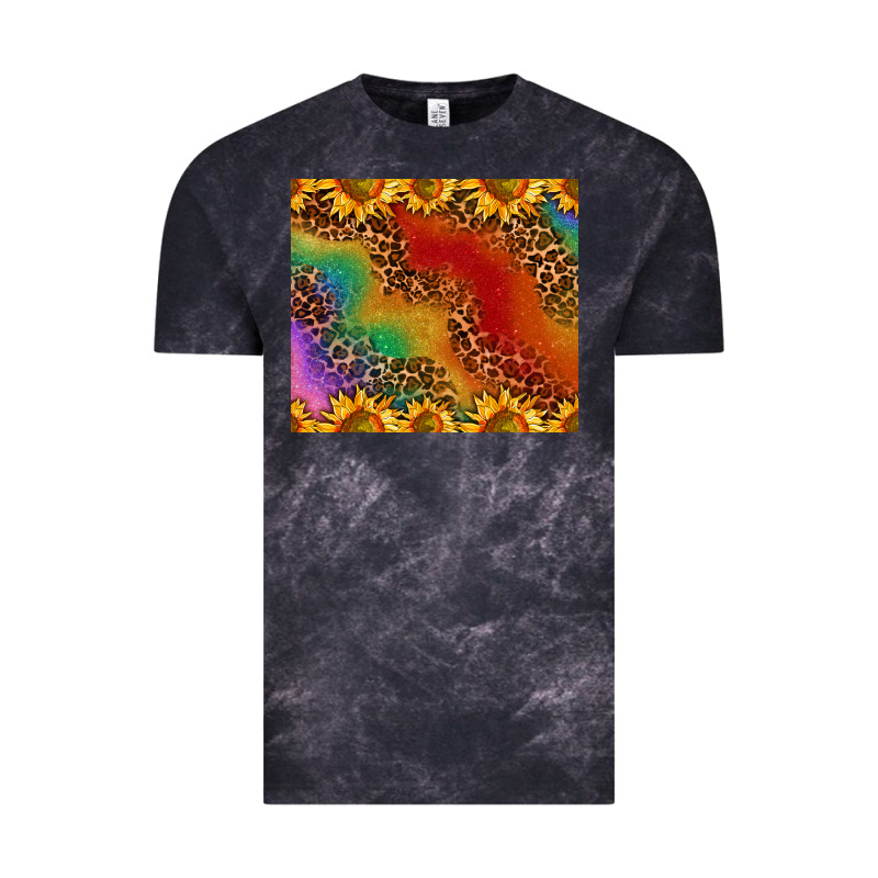 Pride Sunflower  Rainbow Leopard Vintage Tee by AdoDesignShop | Teevron