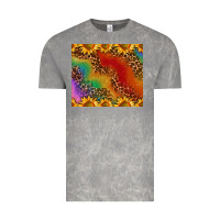 Cloud Rock pride sunflower  rainbow leopard Vintage Tee - AdoDesignShop