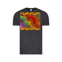 Vintage Black pride sunflower  rainbow leopard Vintage Tee - AdoDesignShop