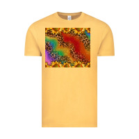 Vintage Mustard pride sunflower  rainbow leopard Vintage Tee - AdoDesignShop