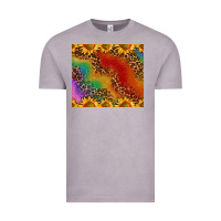 Vintage Zinc pride sunflower  rainbow leopard Vintage Tee - AdoDesignShop