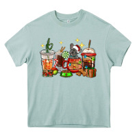 Arona Christmas coffee cups with French Bulldog Heavy Core Tee - RanaPortraitStore