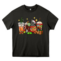 Asphalt Christmas coffee cups with French Bulldog Heavy Core Tee - RanaPortraitStore