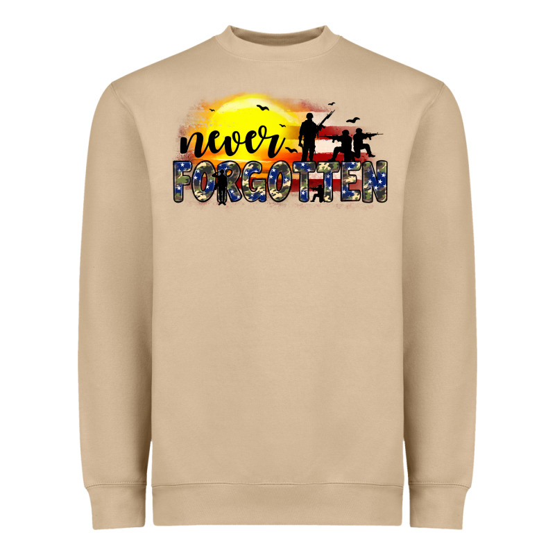 Never Forgotten Heavyweight Sweatshirt by JahusDesignShop | Teevron