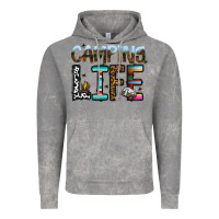 Cloud Rock camping life Vintage Hoodie - CowhideDigitalArt