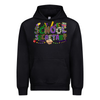 Black school secretary mardi gras Urban Hoodie - CowGirlArtShop
