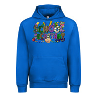 Cobalt school secretary mardi gras Urban Hoodie - CowGirlArtShop