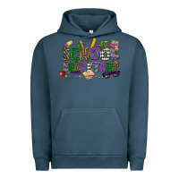 Pigment Midnight Navy school secretary mardi gras Urban Hoodie - CowGirlArtShop