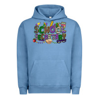 Pigment Pebble Blue school secretary mardi gras Urban Hoodie - CowGirlArtShop