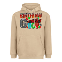 Mushroom birthday boy 6 Heavyweight Hoodie - BundleAndBundleShop