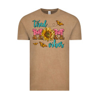 Vintage Coffee tired mom vibes Vintage Tee - AdoDesignShop