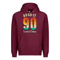 Burgundy august 90 limited edition Premium Hoodie - Bettercallsaul