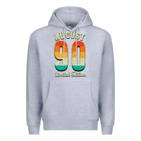 Heather Grey august 90 limited edition Premium Hoodie - Bettercallsaul