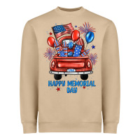 Mushroom happy memorial day farm truck Heavyweight Sweatshirt - JahusDesignShop