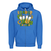 True Royal loaded on luck Zipper Hoodie - MaliasSmallBusiness
